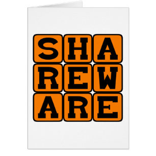 Shareware, Software Hälsningskort