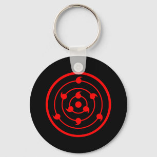 Sharingan Ögon Black Nyckelring