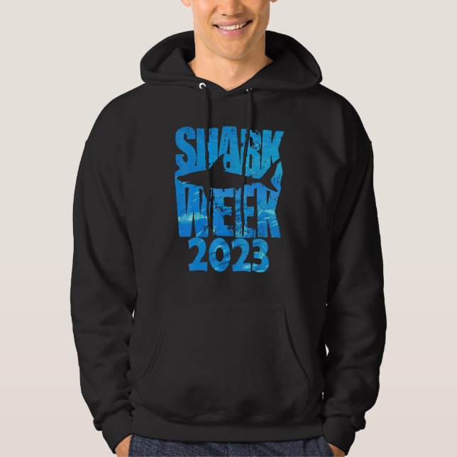 Shark 2023 Week Passion Shark Ocean Animal Sea Hoodie (Framsida)
