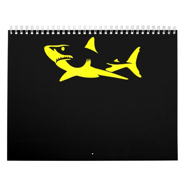 Shark A fet - Shark Älskare-gåvor Kalender (Omslag)