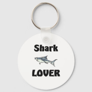 Shark Älskare Nyckelring