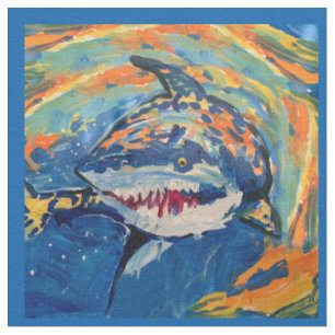 Shark "Art by Kids" Tyg