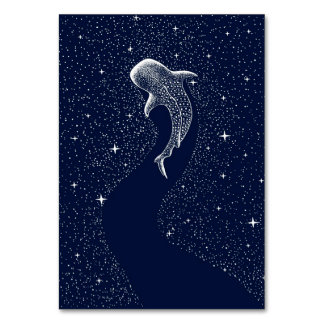 Shark Art | Vintage för färskhaj Bordsnummer