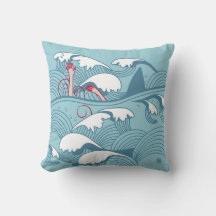 "Shark Attack" Dekorativ kudde