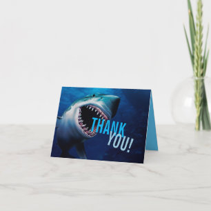 Shark Attack Ocean Tack Boys Birthday Kort