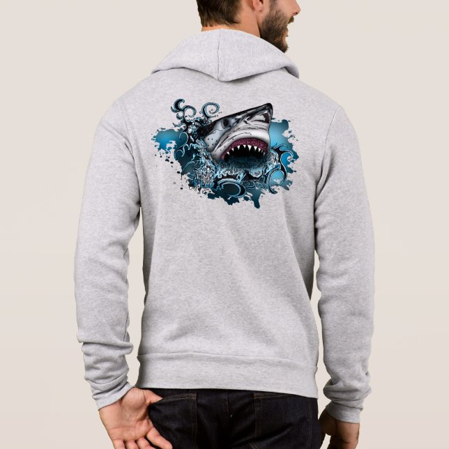 Shark Attack T Shirt (Baksida)