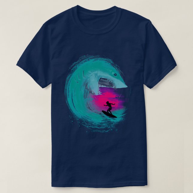 Shark Attack T Shirt (Design framsida)