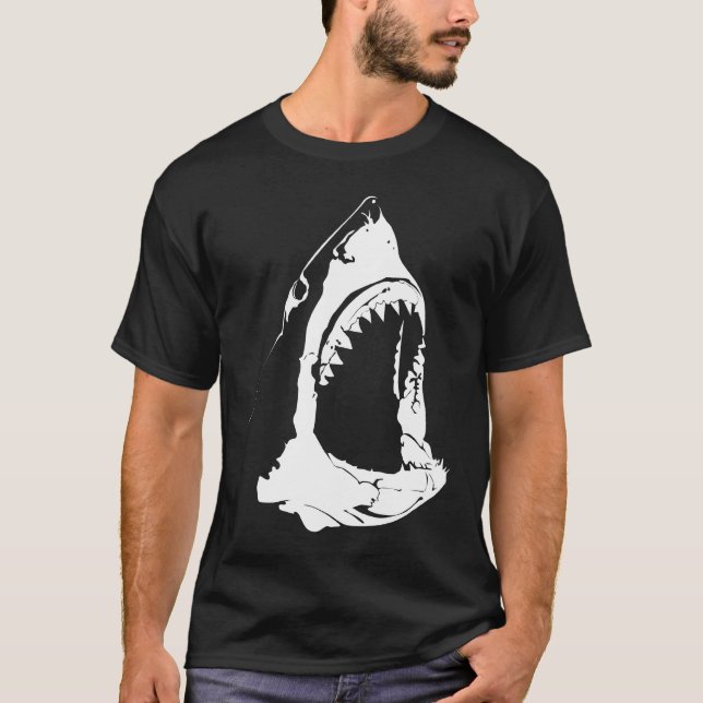 Shark Attack T-shirt (Framsida)