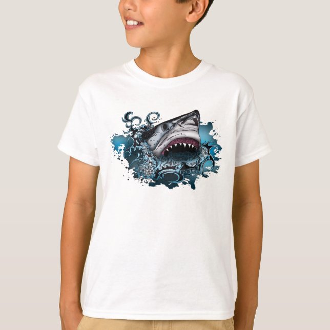 Shark Attack Tee Shirt (Framsida)