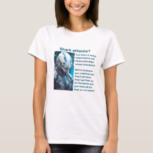 Shark Attack (v2-ljus) T-Shirt