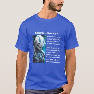 Shark Attack (v2-mörk) T-Shirt