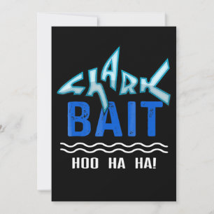 Shark Bait Hoo Ha Ha Funny Shark Älskare-gåvor Spara Datumet