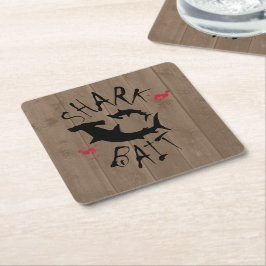 Shark Bait Roligt Hammerhead Sharks Attack Underlägg Papper Kvadrat