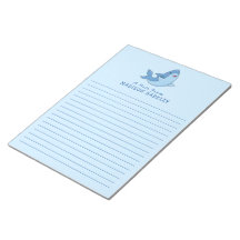 Shark Barn Cute Kawaii Stationary Anteckningsblock