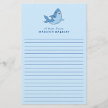 Shark Barn Cute Kawaii Stationery