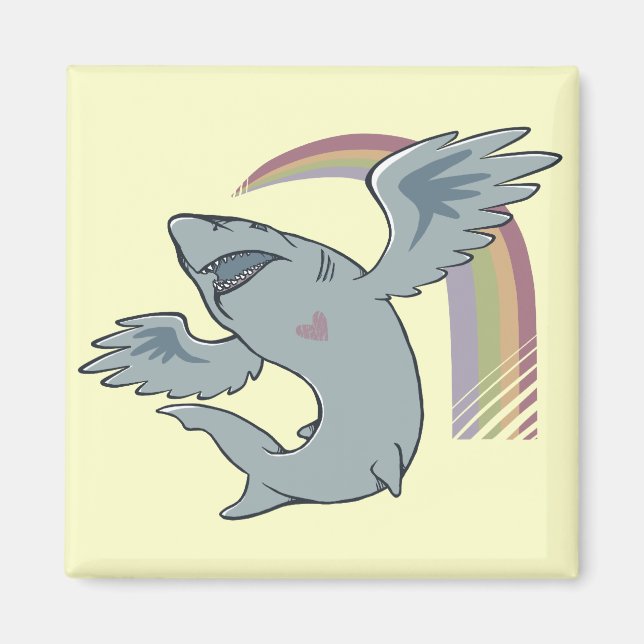 Shark Bird Magnet (Framsidan)