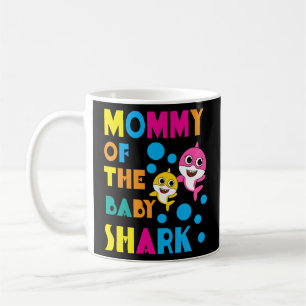 Shark Birthday Citote Funny B-day Mamma Kaffemugg
