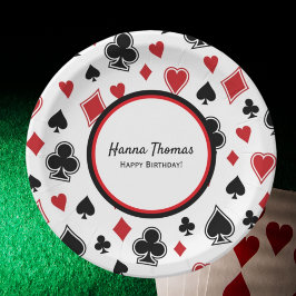 Shark Birthday för temakort för Casino Poker