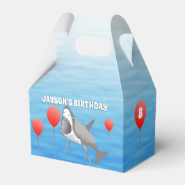 Shark Birthday Presentaskar