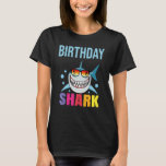 Shark Birthday Småbarn Boys Kids Matching Family B T Shirt<br><div class="desc">Shark Birthday Småbarn Boys Kids Matching Family Boy.</div>