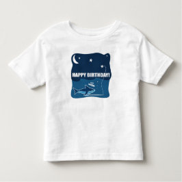Shark Birthday Wish T Shirt