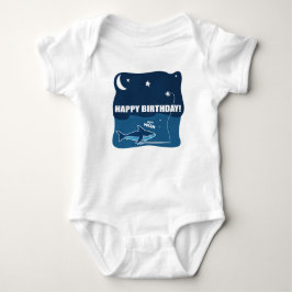 Shark Birthday Wish T Shirt
