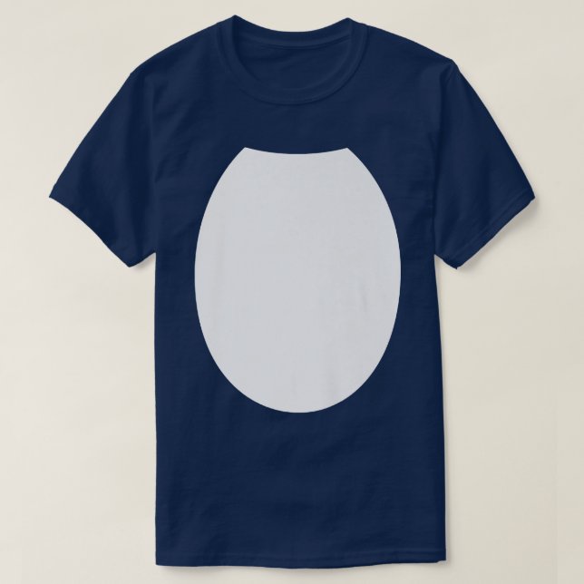 Shark Body Belly Funny Halloween Costumes Cosplay T Shirt (Design framsida)