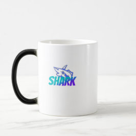 Shark | Bold Ocean Predator Design for Gym & Gift Magisk Mugg