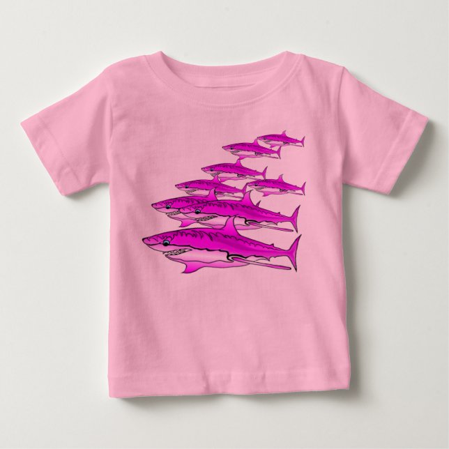 Shark Brigade Baby T-shirt (Framsida)