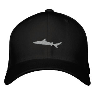 Shark Broderad Keps