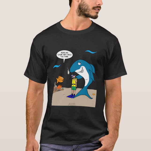 Shark Chum T Shirt (Framsida)