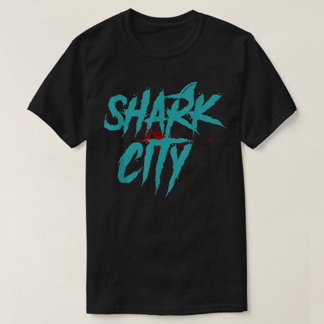 Shark City, San Jose Savages, San Jo, 408, SJ San T Shirt (Design framsida)