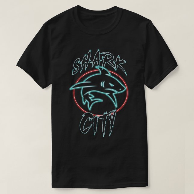 Shark City, San Jose Savages, San Jo, 408, SJ San T Shirt (Design framsida)