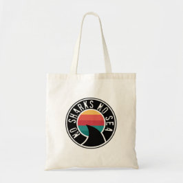 Shark Conservation No Sharks No Sea Tote Bag Tygkasse