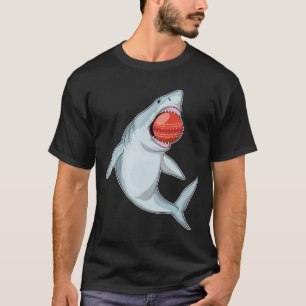 Shark Cricket boll T Shirt