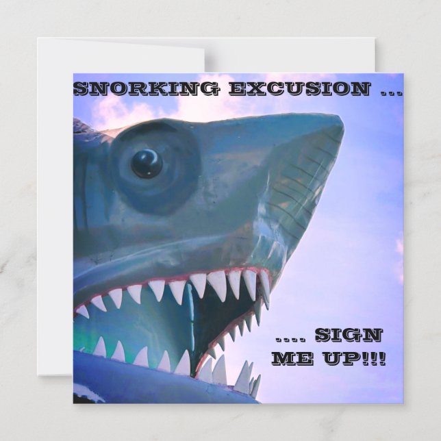 Shark Cruise Door Magnet (Framsida)
