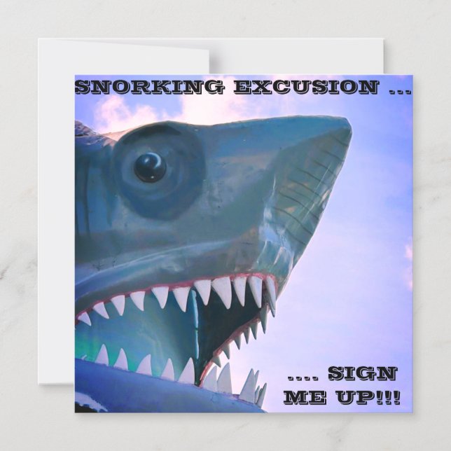 Shark Cruise Door Magnet (Framsida)