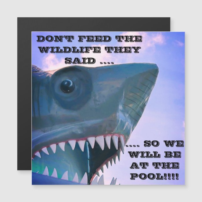 SHARK CRUISE DOOR MAGNET (Fram/baksida)