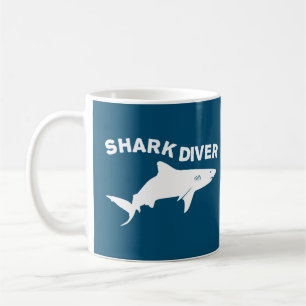 Shark Diver Kaffemugg