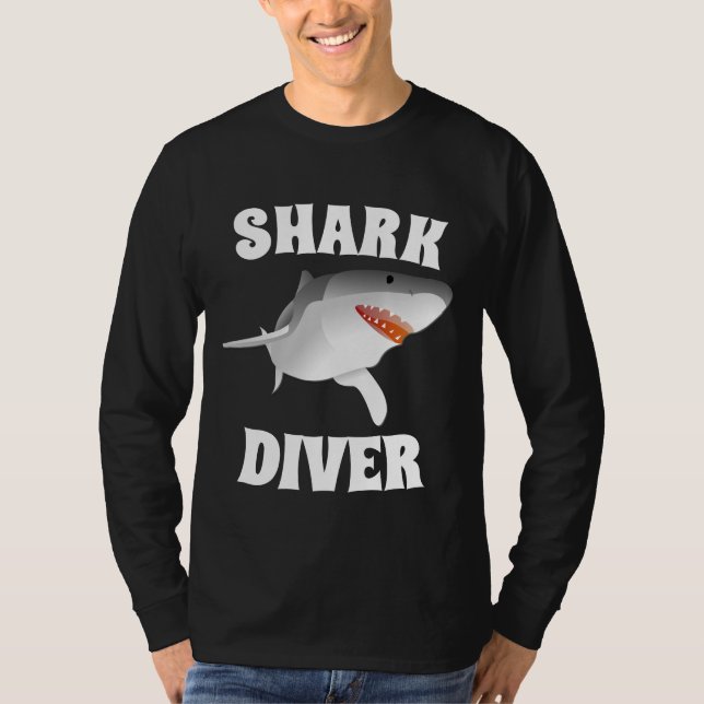 SHARK DIVER T-SHIRTS (Framsida)