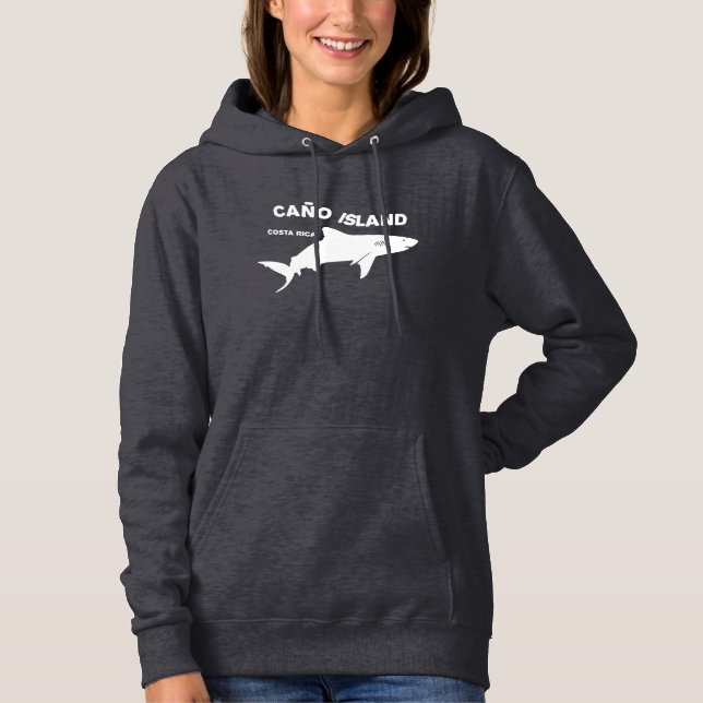 Shark Diving Caño Island - Costa Rica T Shirt (Framsida)