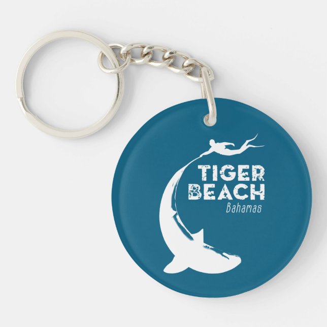 Shark Diving vid Tiger Beach (Framsidan)