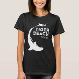 Shark Diving vid Tiger Beach T Shirt