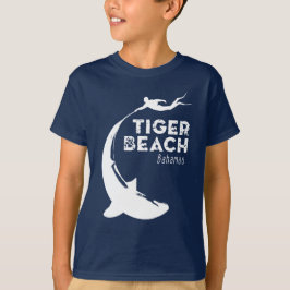 Shark Diving vid Tiger Beach T Shirt