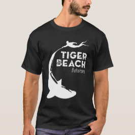 Shark Diving vid Tiger Beach T Shirt