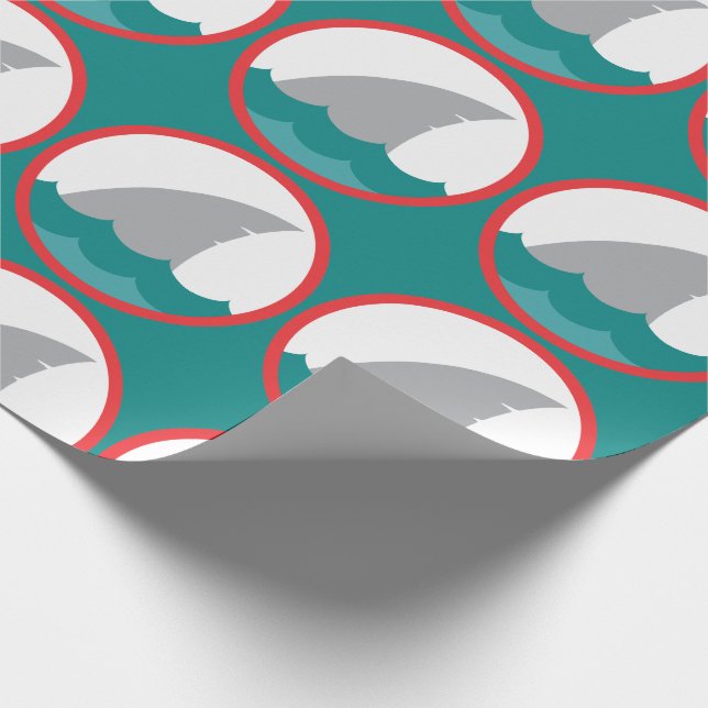 Shark Fin Presentpapper (Hörn)