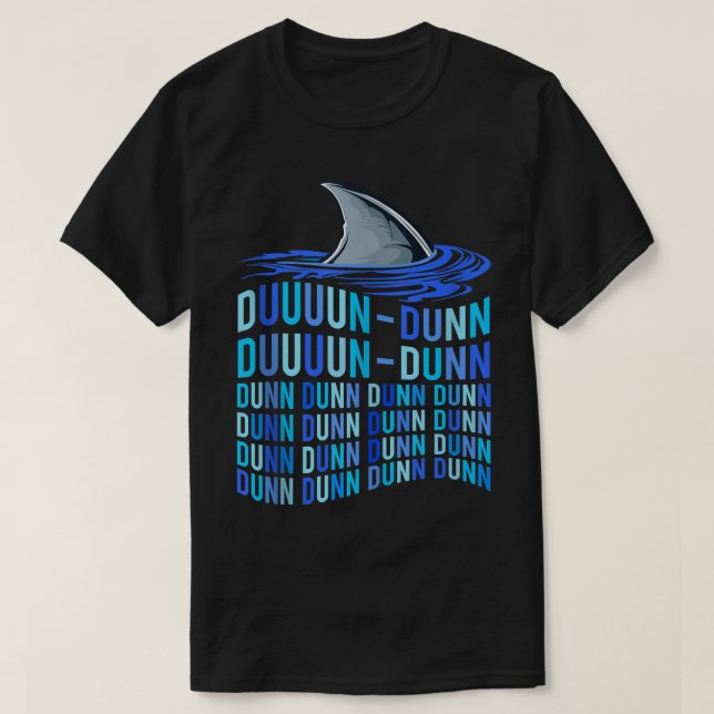 Shark Fin Sharks Sound Fish Spoof Noise Tank Top T Shirt (Design framsida)