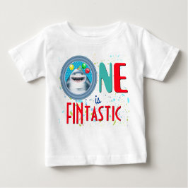 Shark Fintastic First Birthday T Shirt