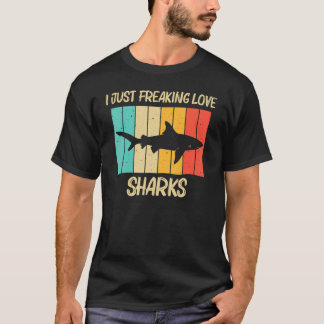 Shark För manar Women Hammerhead Tiger Sharks T Shirt