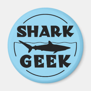 Shark Geek Design for Shark Älskare Magnet